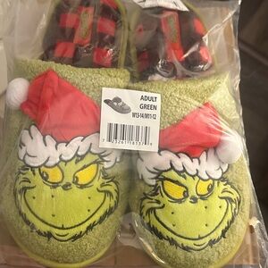 Grinch Green Slippers